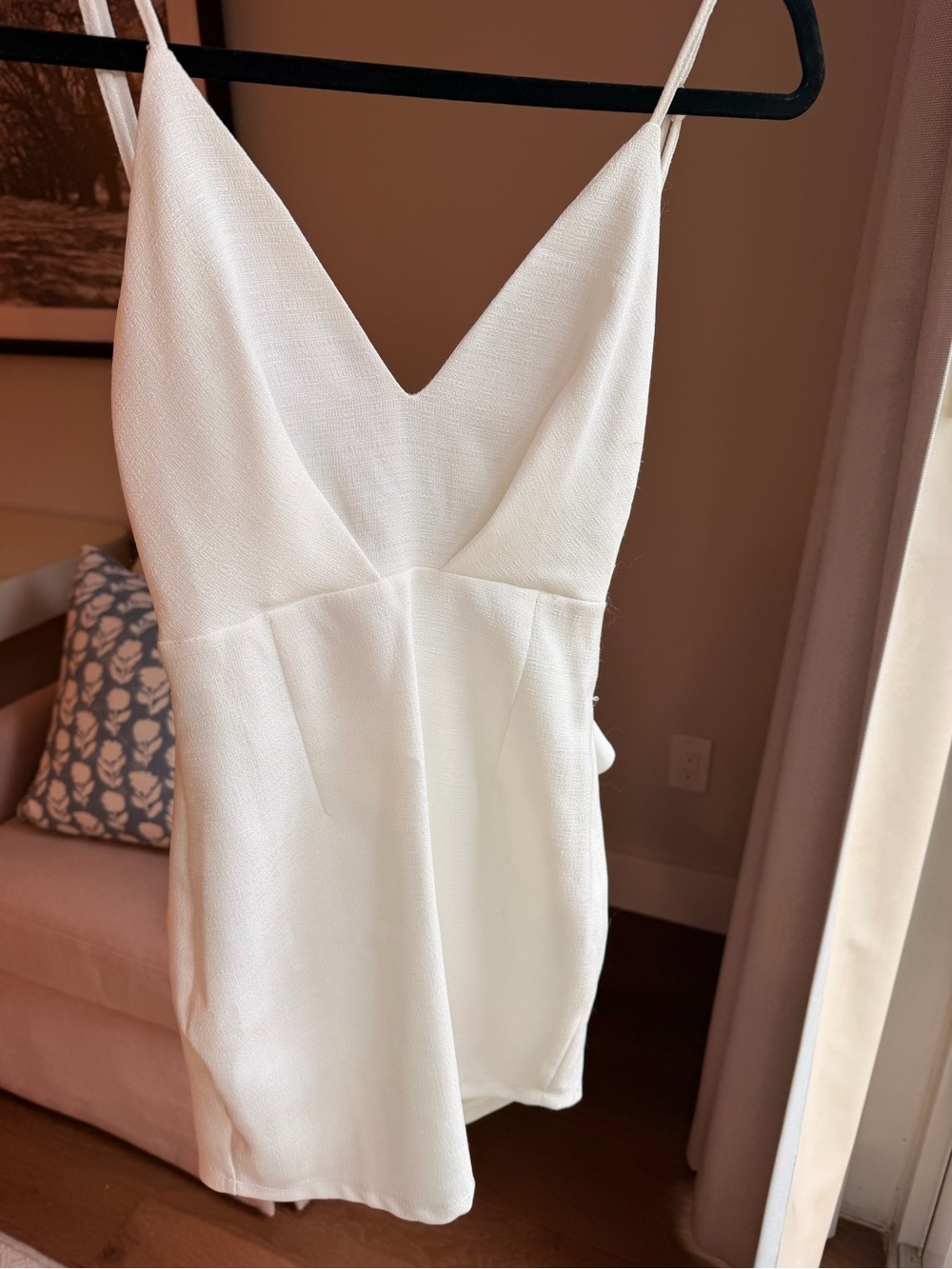 Ivory Ruffle Layered Dress - Picture 2 of 4